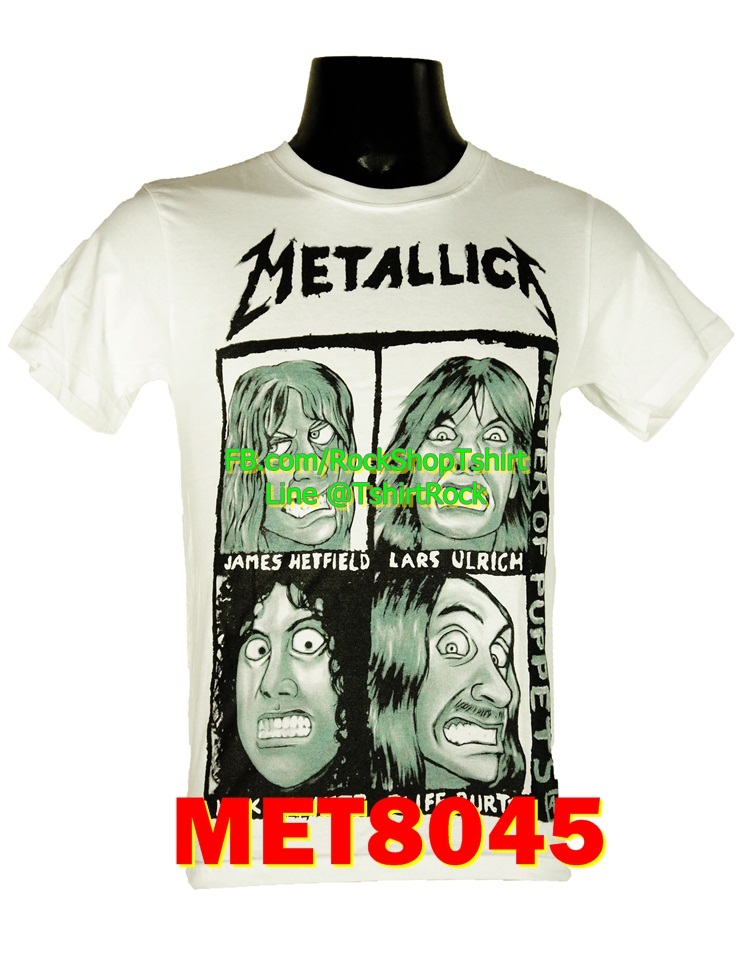 เสื้อวินเทจ METALLICA เสื้อยืดวงร็อค เสื้อร็อค เมทัล เมทัลลิกา MET8045