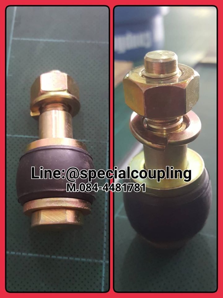 จำหน่ายสกรูพร้อมบุชยางnbr no.F3 for FCL COUPLING พร้อมส่งคะ