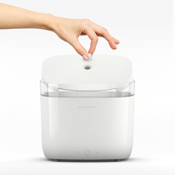 Petoneer เพ็ทโอเนียร์ น้ำพุแมวแบบกรองน้ำ ไวไฟพร้อมระบบฆ่าเชื้อ รุ่น FRESCO Mini Pro