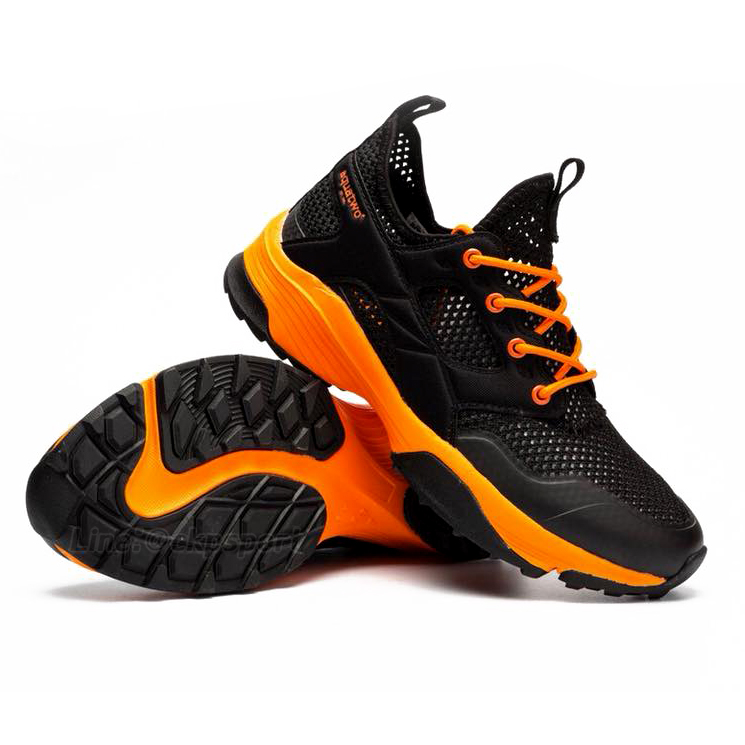Aquatwo 3349 รองเท้าสไตล์สปอร์ต Black/Orange (ดำ)