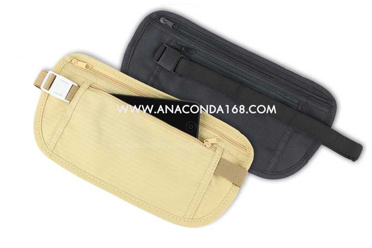 กระเป๋าคาดเอว Travel Safe กระเป๋าซ่อนเงิน (Money Belt)