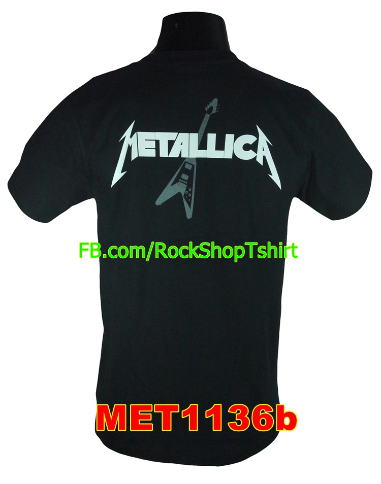 เสื้อวินเทจ METALLICA เสื้อยืดวงร็อค เสื้อร็อค เมทัล เมทัลลิกา MET1136