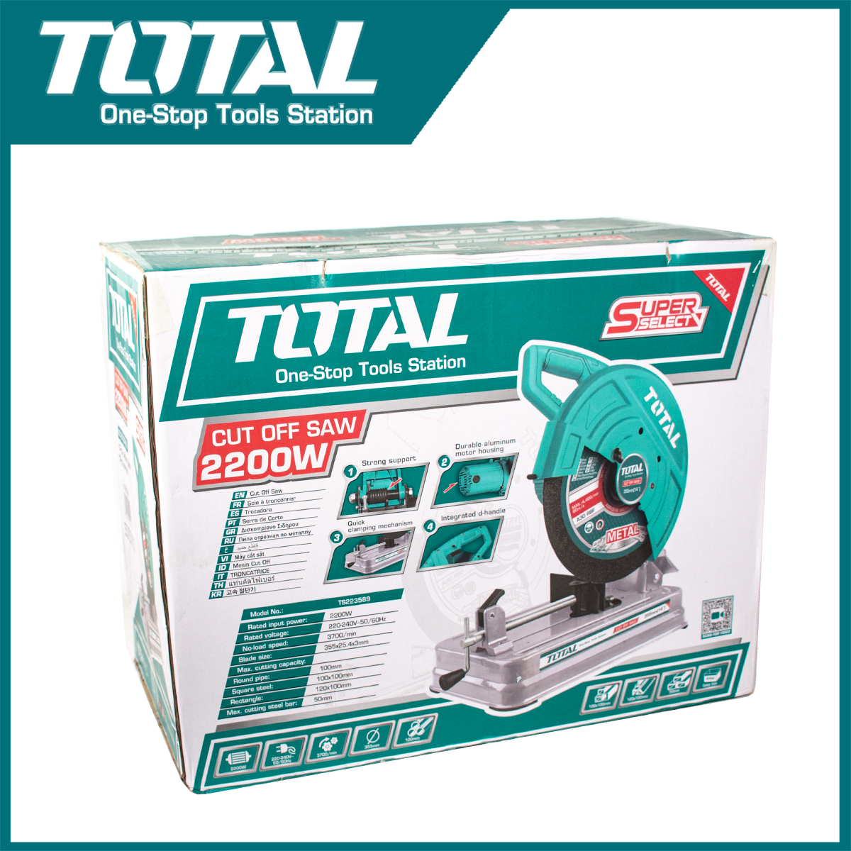 TOTAL ไฟเบอร์ตัดเหล็ก 14 นิ้ว ตัดแรง ทนทาน (ส่งเร็ว ตรงปก)