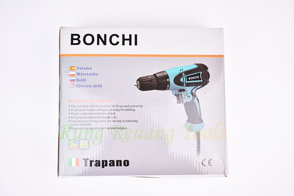 BONCHI สว่านไขควงไฟฟ้า 10mm