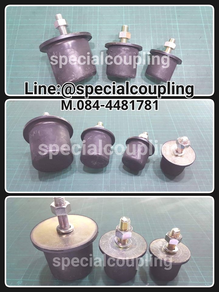 จำหน่ายยางกันกระแทก ขนาด od 60 L50mm.m.12x35m, Od 80xL65mm m.12,od100x L85 mm.m.16 สอบถามได้คะ