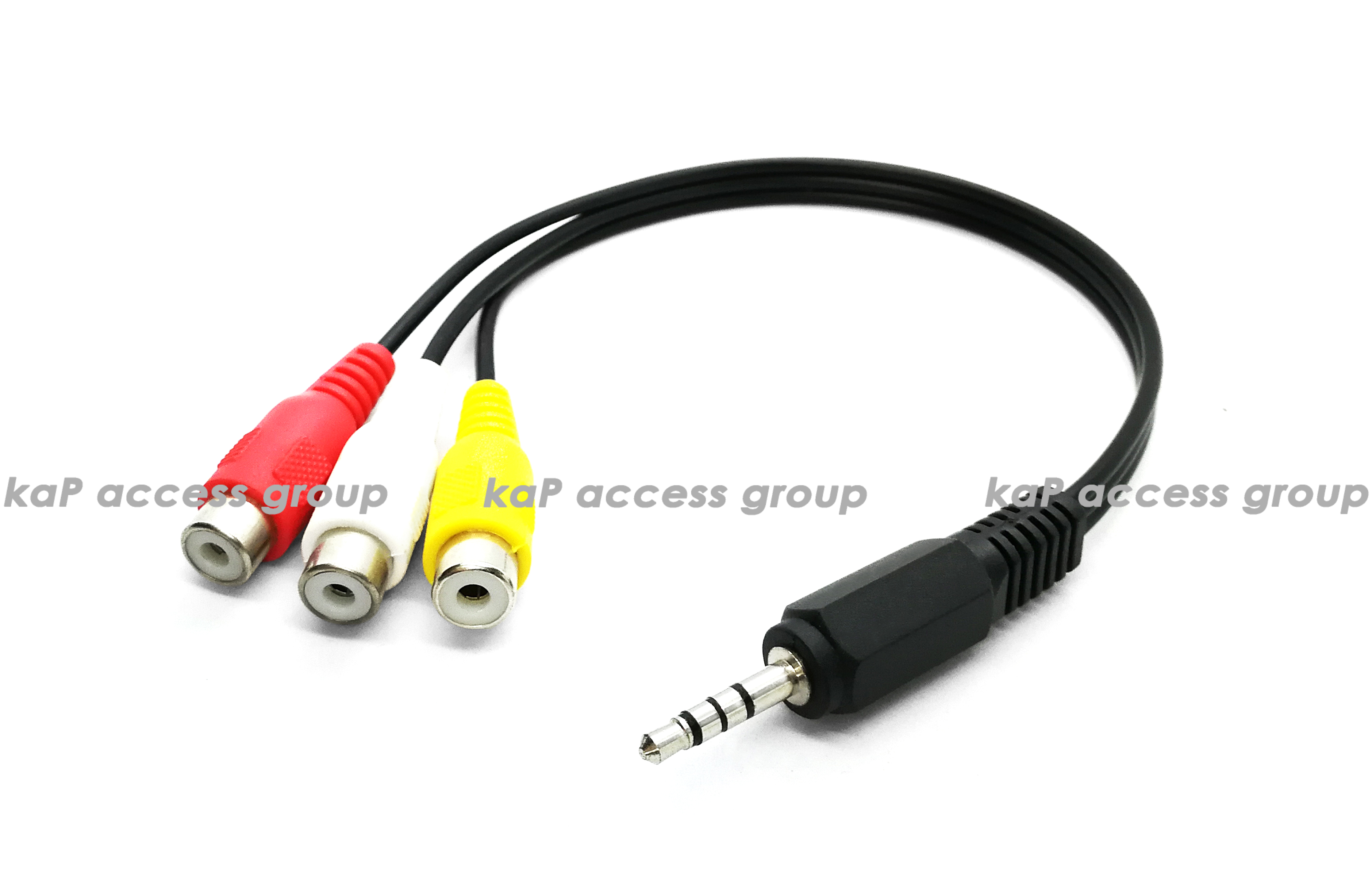 Stereo 3.5mm to RCA (AV) Female Cable