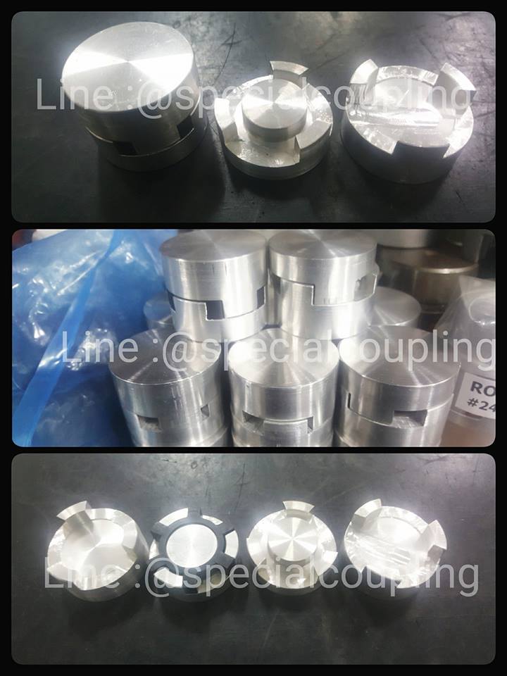 COUPLING ALUMINIUM OD 44 MM spider pu ขายปลีกและส่ง. พร้อมส่งจ้า ส่งขนส่ง ฟรีค่ะ