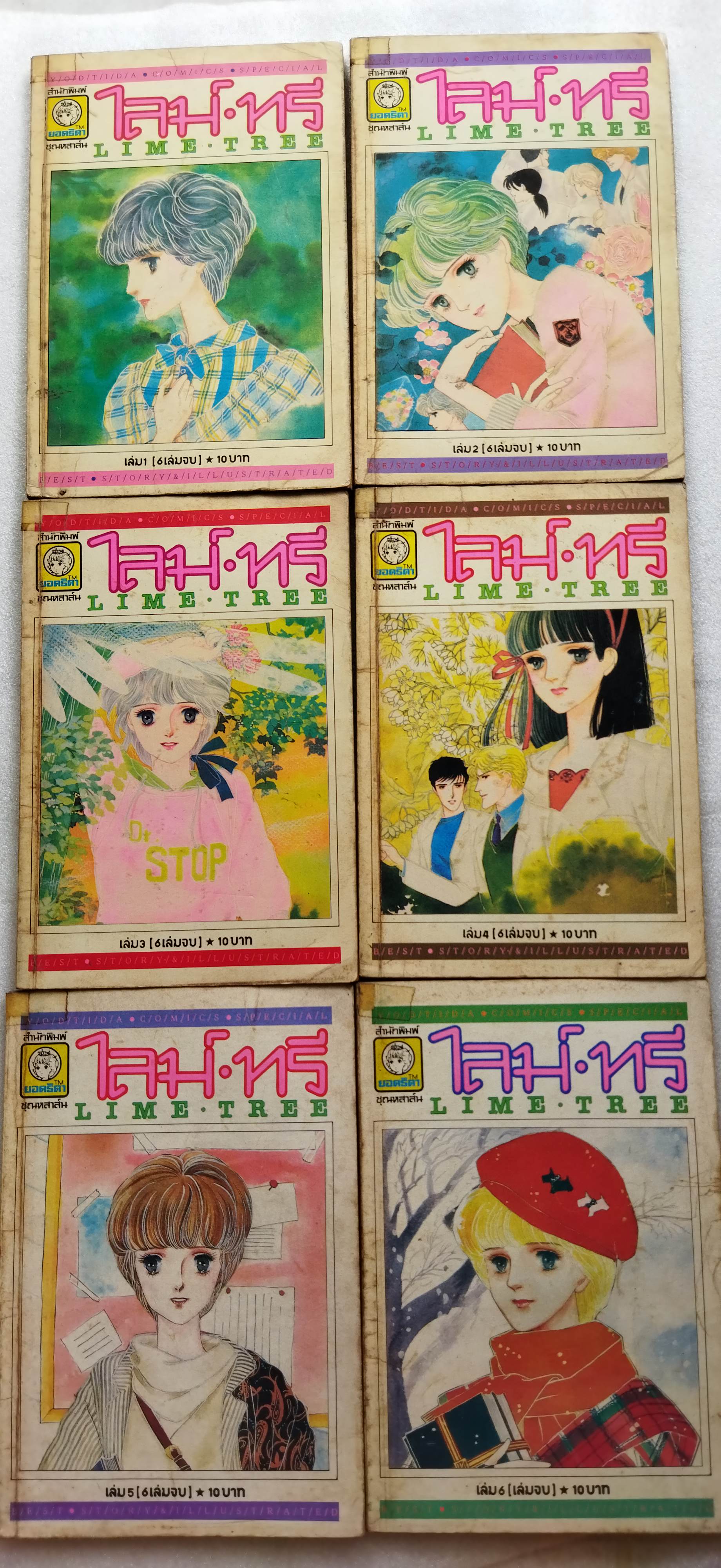 ไลม์ ทรี Lime tree 6 เล่มจบสมบูรณ์
