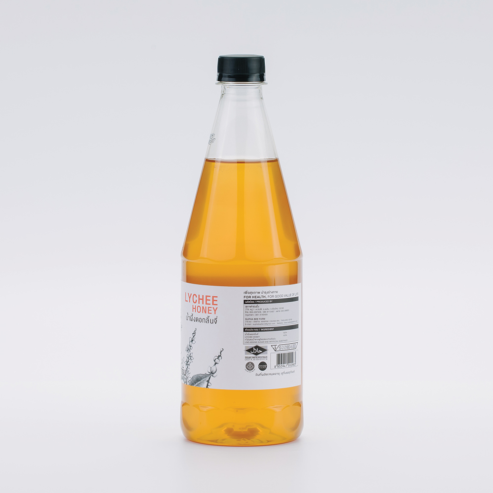 น้ำผึ้งดอกลิ้นจี่ 1000 กรัม (Lychee Honey 1000g)