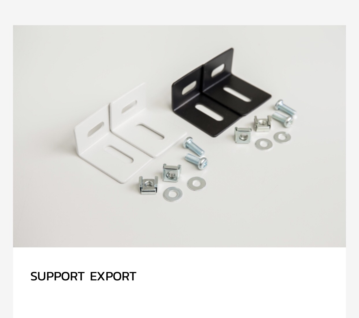 SP-6601 Support for Shelf (Export Rack) (4 ชิ้น/1ชุด)ฉากวางอุปกรณ์ถาด