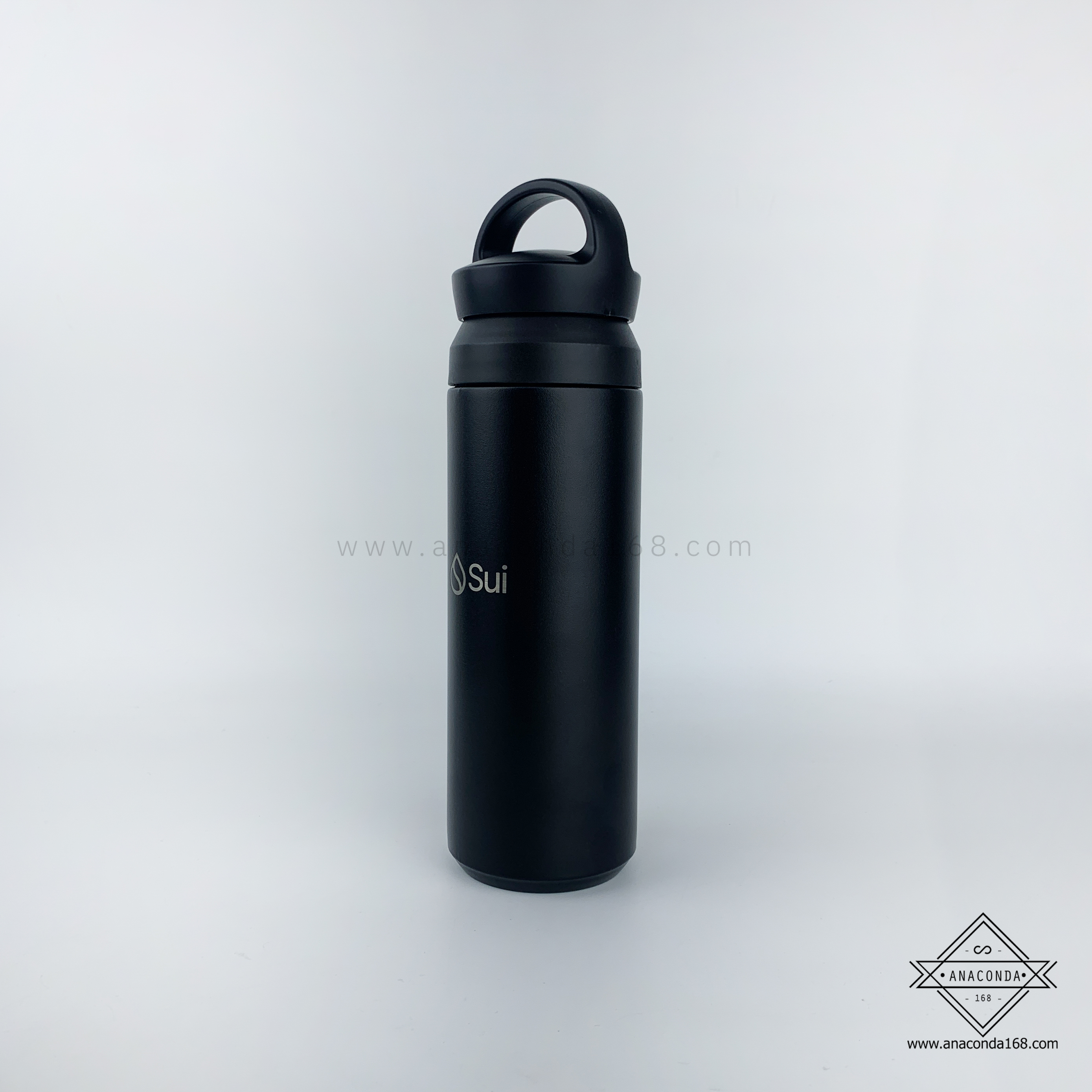 กระบอกน้ำเก็บอุณหภูมิพรีเมี่ยม ขนาด 500 ml. มีหูจับ ทำโลโก้