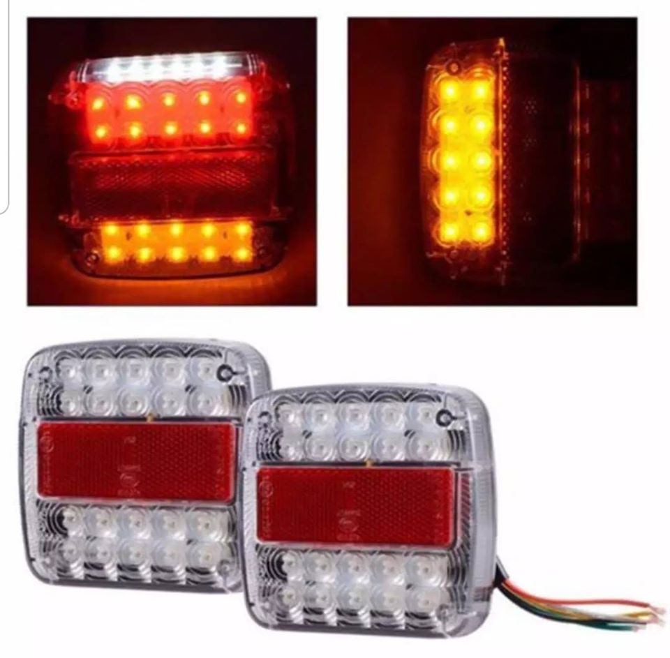 จำหน่ายไฟท้ายรถบรรทุก รถพ่วง 26Led พร้อมส่งคะ