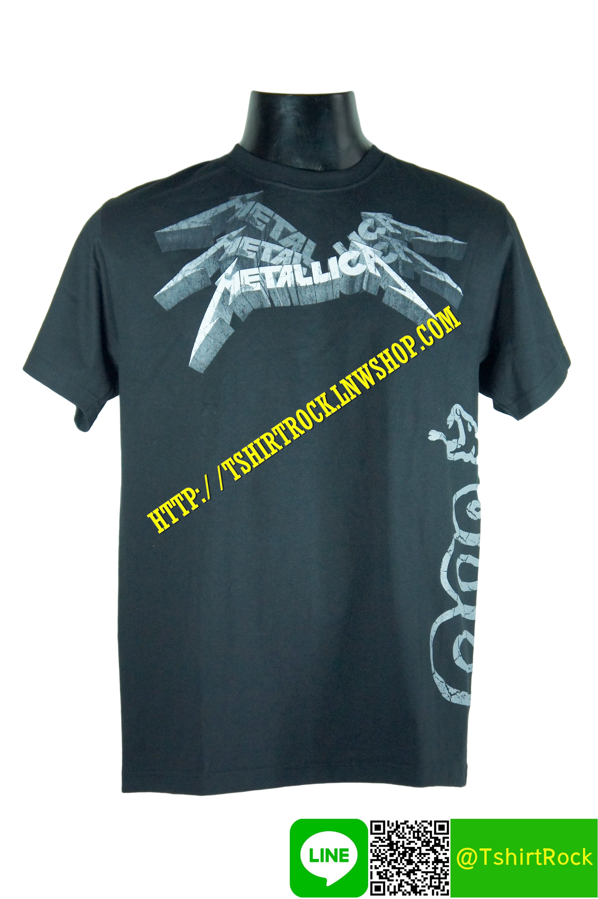 METALLICA เสื้อยืดวงร็อค เมทัล ดนตรี เสื้อวงเมทัลลิกา MET1591