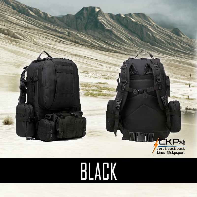 เป้แม่ลูก 4 in 1 (สีดำ)