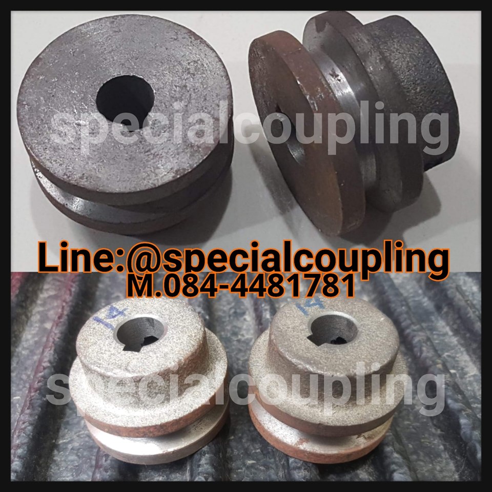 จำหน่ายpulley 2"1ร่องM รูเพลา14 มิล พร้อมส่งคะ