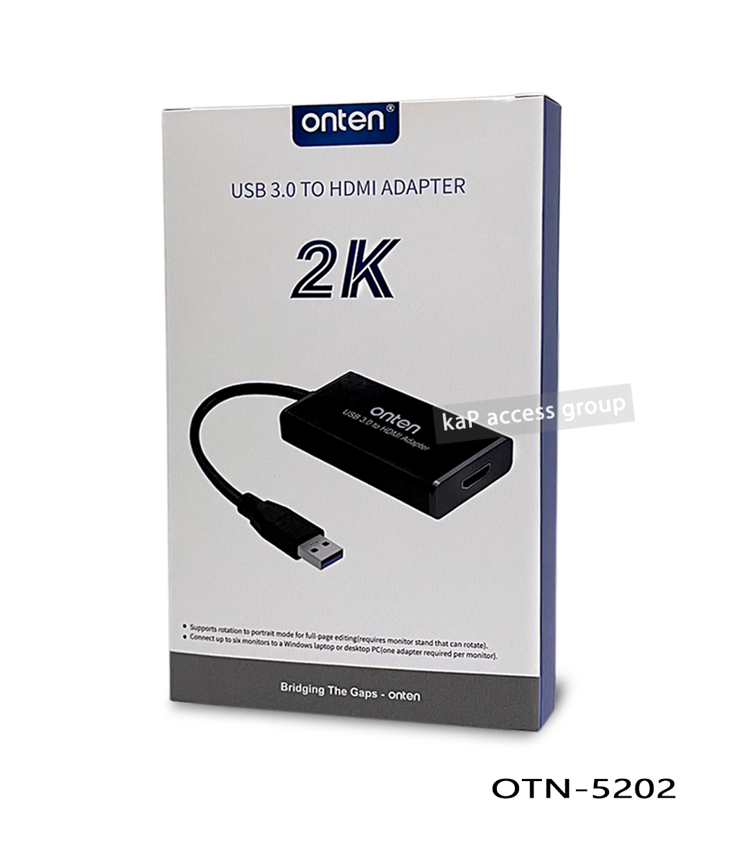 ONTEN USB 3.0 to HDMI Converter Adapter