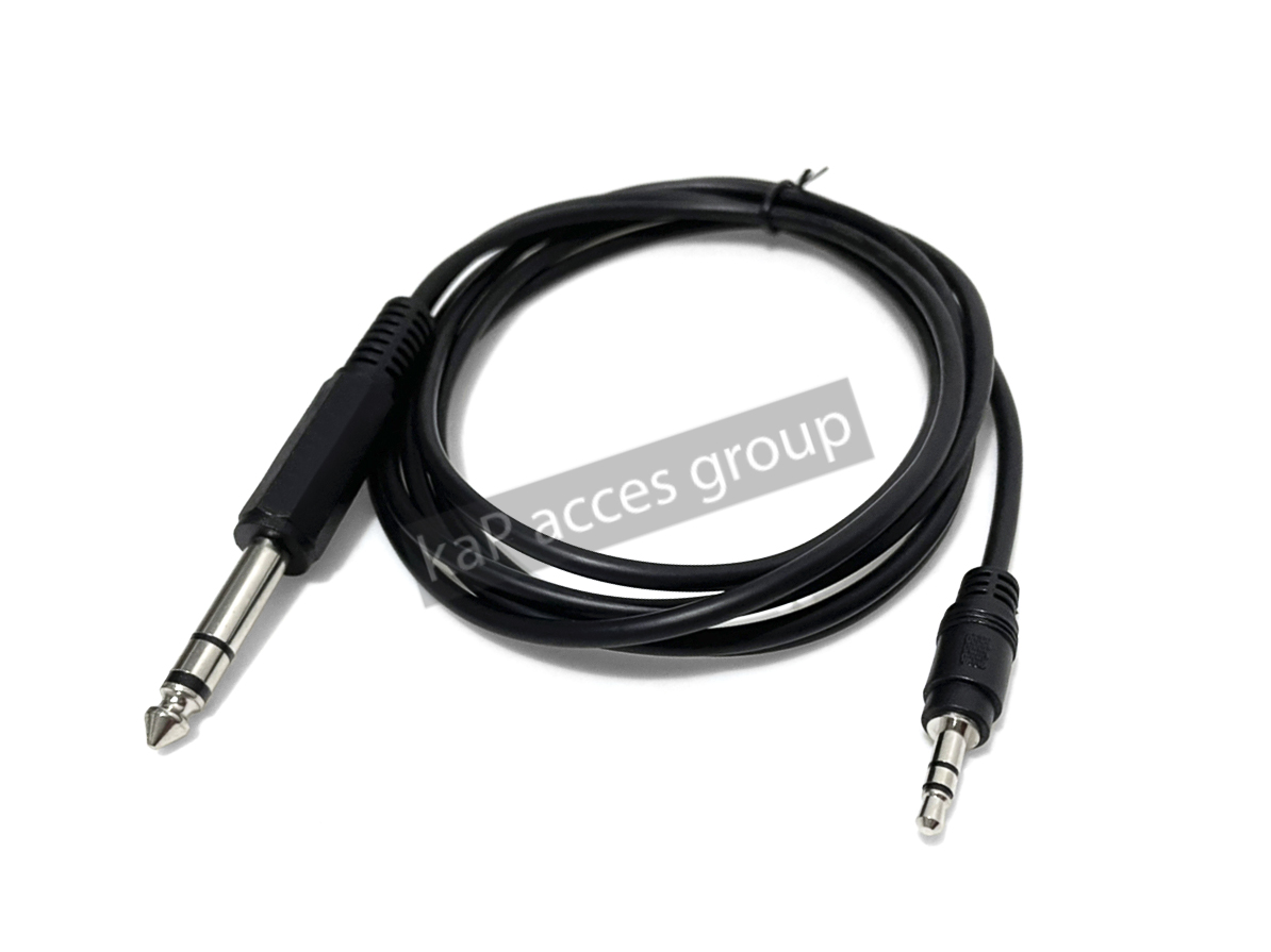 สาย SPD 6.35mm Male (1/4) / 3.5 mm Male (1/8) TRS Stereo Audio Cable (1.8M)
