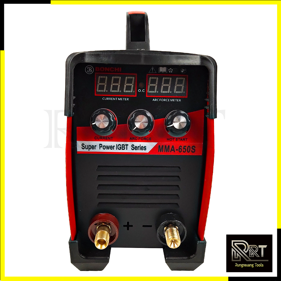 BONCHI ตู้เชื่อม INVERTER รุ่น MMA-650S (สายเชื่อม 10+3 เมตร)