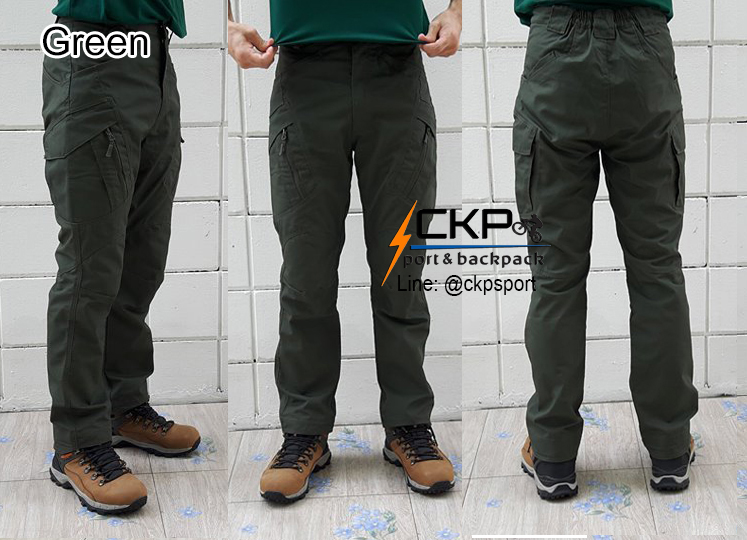 กางเกงแบรนด์ Sector Seven รุ่น ix9c (ผ้าริปสตอป) / สีเขียว