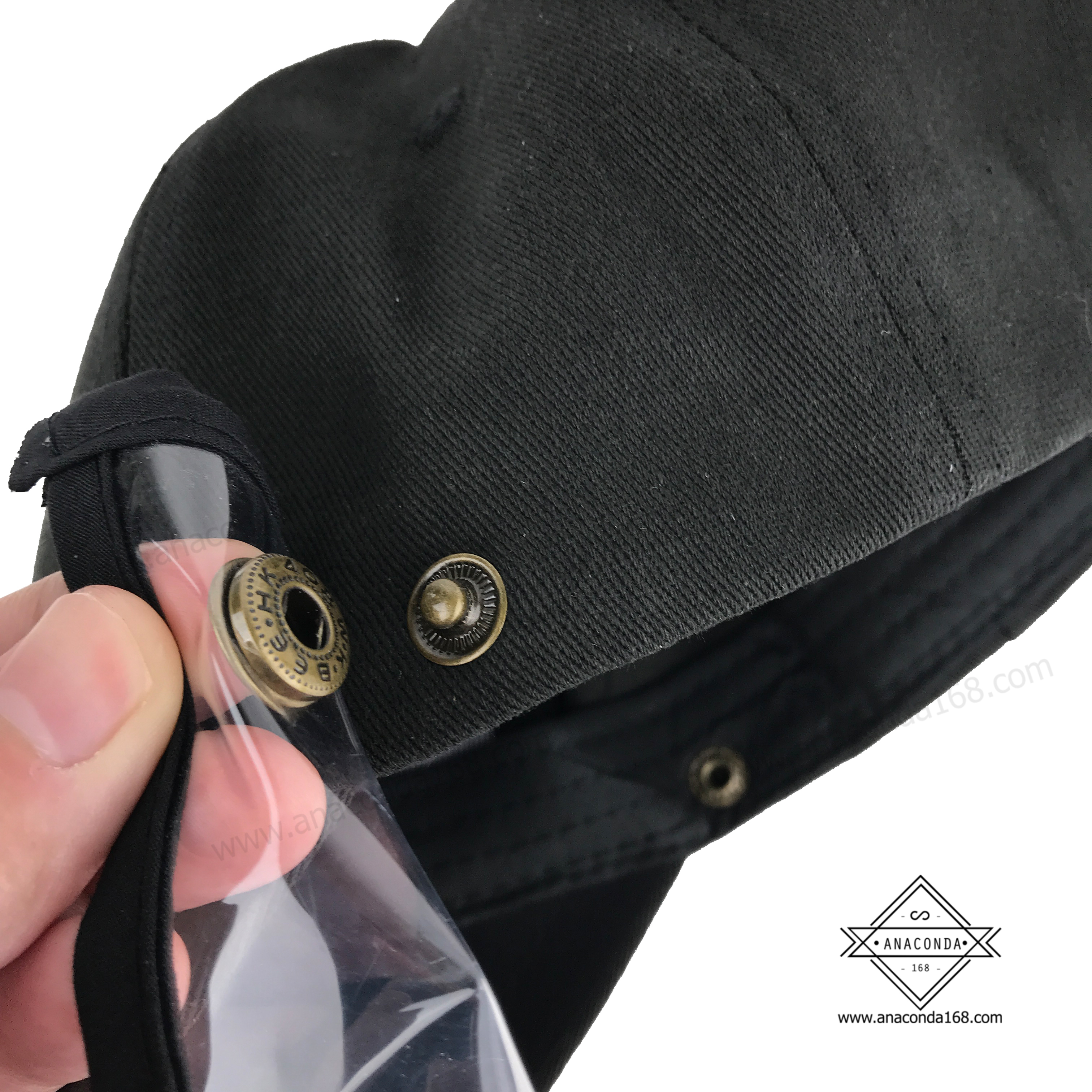 หมวกเเก็บพร้อมหน้ากากใสป้องกัน