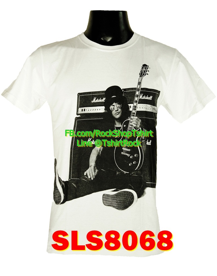 เสื้อวง SLASH เสื้อวินเทจ เสื้อยืดวงร็อค เมทัล สแลช SLS8068