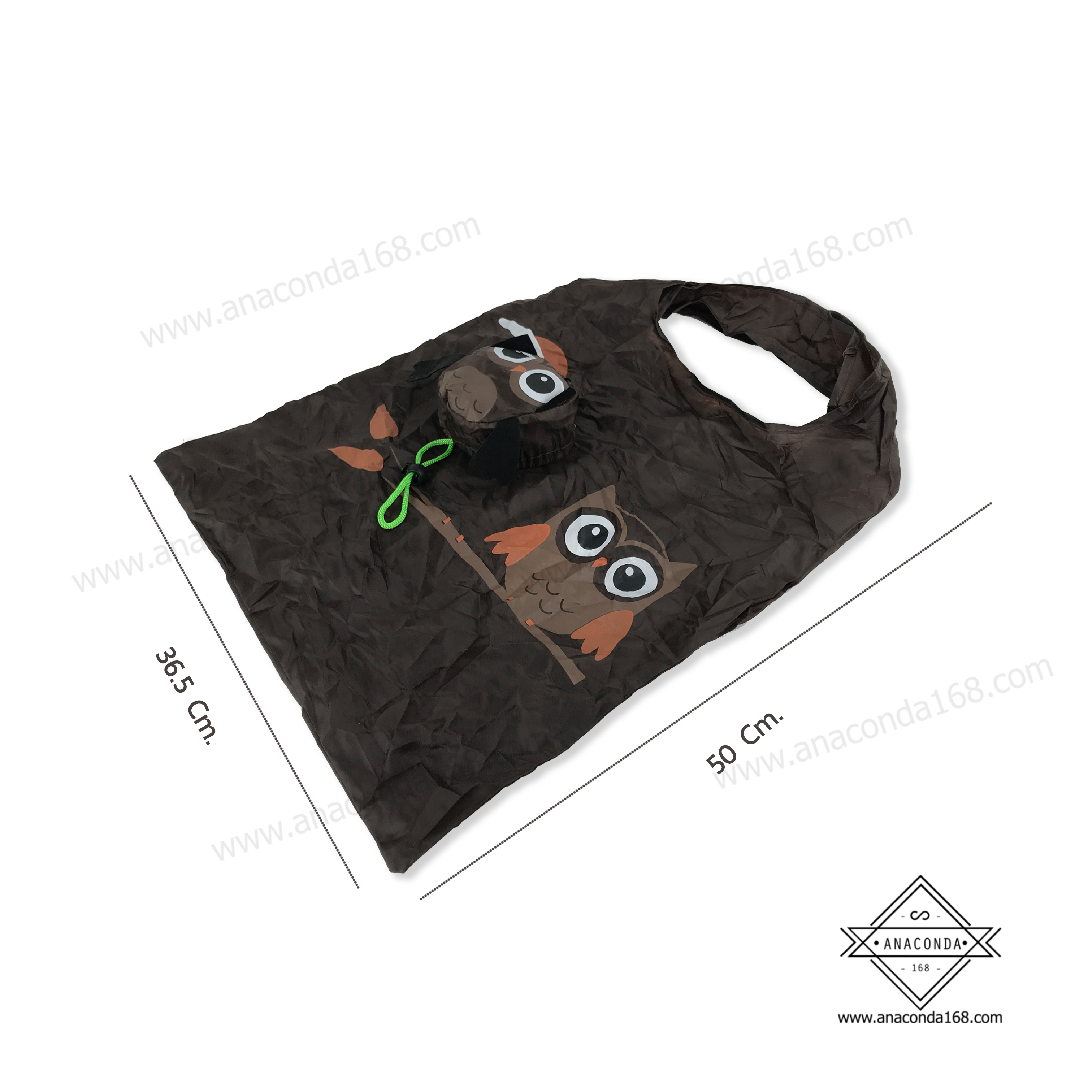 กระเป๋าพับเก็บได้ลายน่ารัก ถุงช้อปปิ้งพับได้V.2 (Shopping Bag)