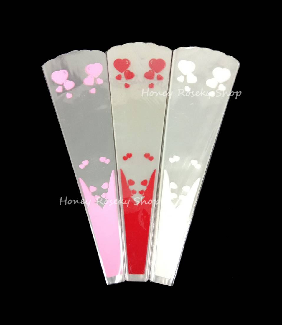 ซองใส่ดอกไม้ รุ่น 2SB (แพ็คละ100ใบ ต่อ1 สี)