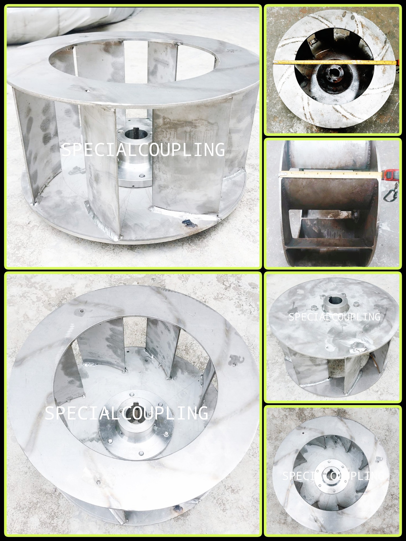 รับผลิตใบพัดลมเทอร์โบ sus304 ขนาด od390 H200mm รอสินค้า10 วันคะ สอบถามได้คะ