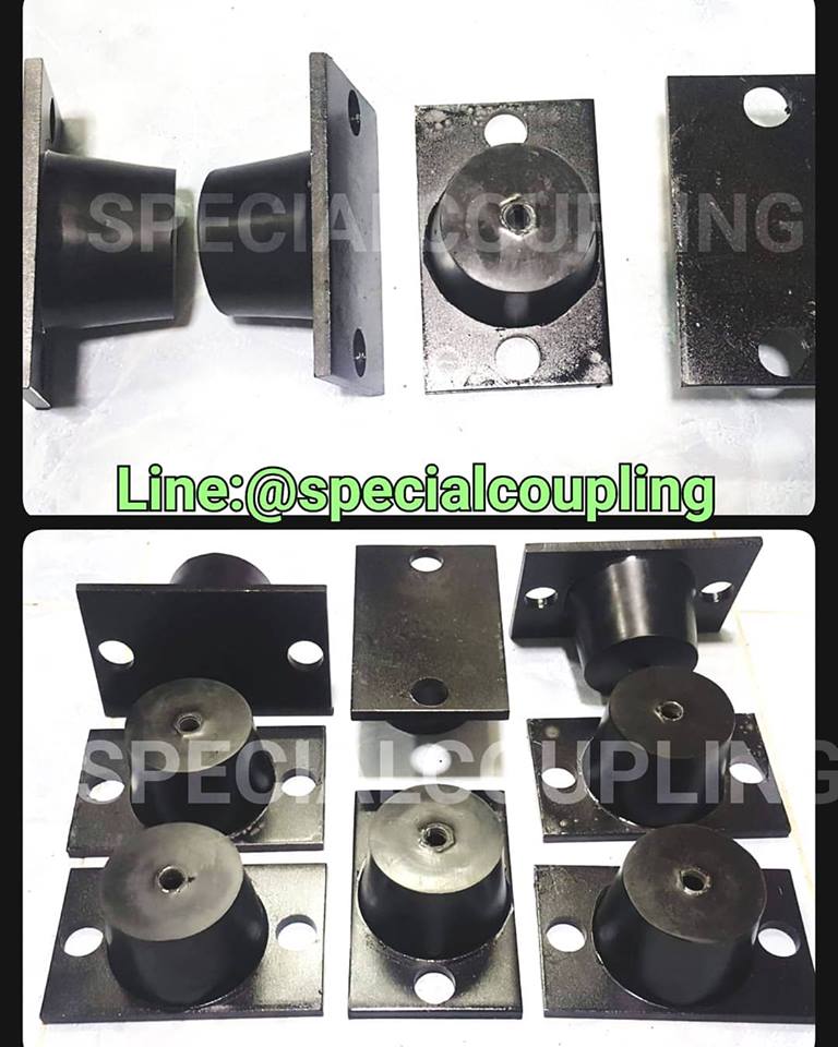 รับผลิตยางรองแท่นเครื่องตามแบบขนาด ฐานกว้าง85×140MM PCD 110MM รับมีจำนวนคะ ขายส่งและปลีก