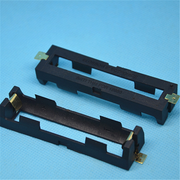 รางถ่าน1ก้อน 18650 ขั้วทองอยางดี ตัวเตี้ยโมง่าย BLM