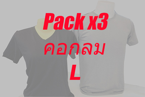 (P No.32) เสื้อยืด แขนสั้น คอกลม Size L