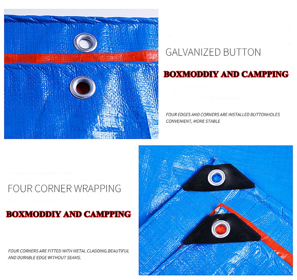 ผ้าใบกันฝน ผ้าใบรถคอก ฟลายชีท กันแดด กันฝน TARP หนา แข็งแรง ทนทาน ราคาถูก ขนาด 3x5เมตร