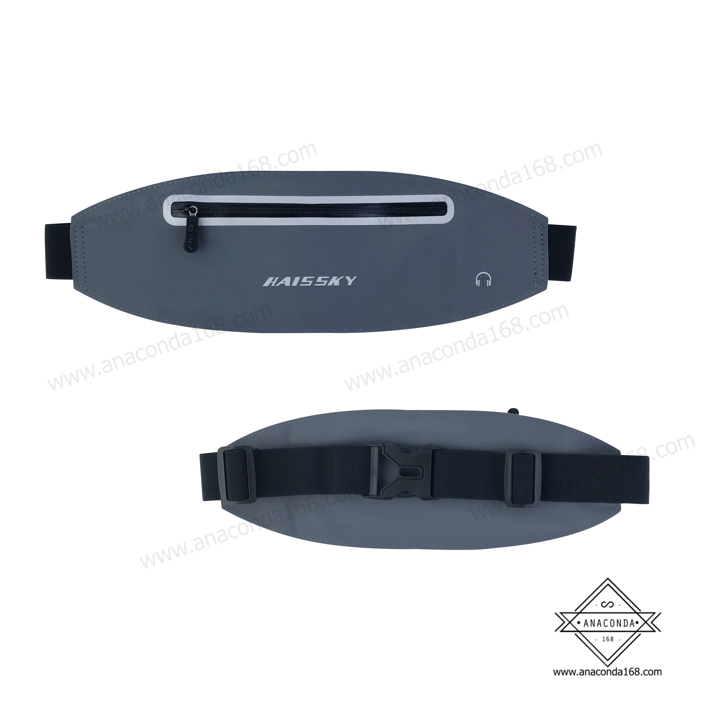 กระเป๋าคาดเอวกันน้ำ sport Haissky 1 ซิป