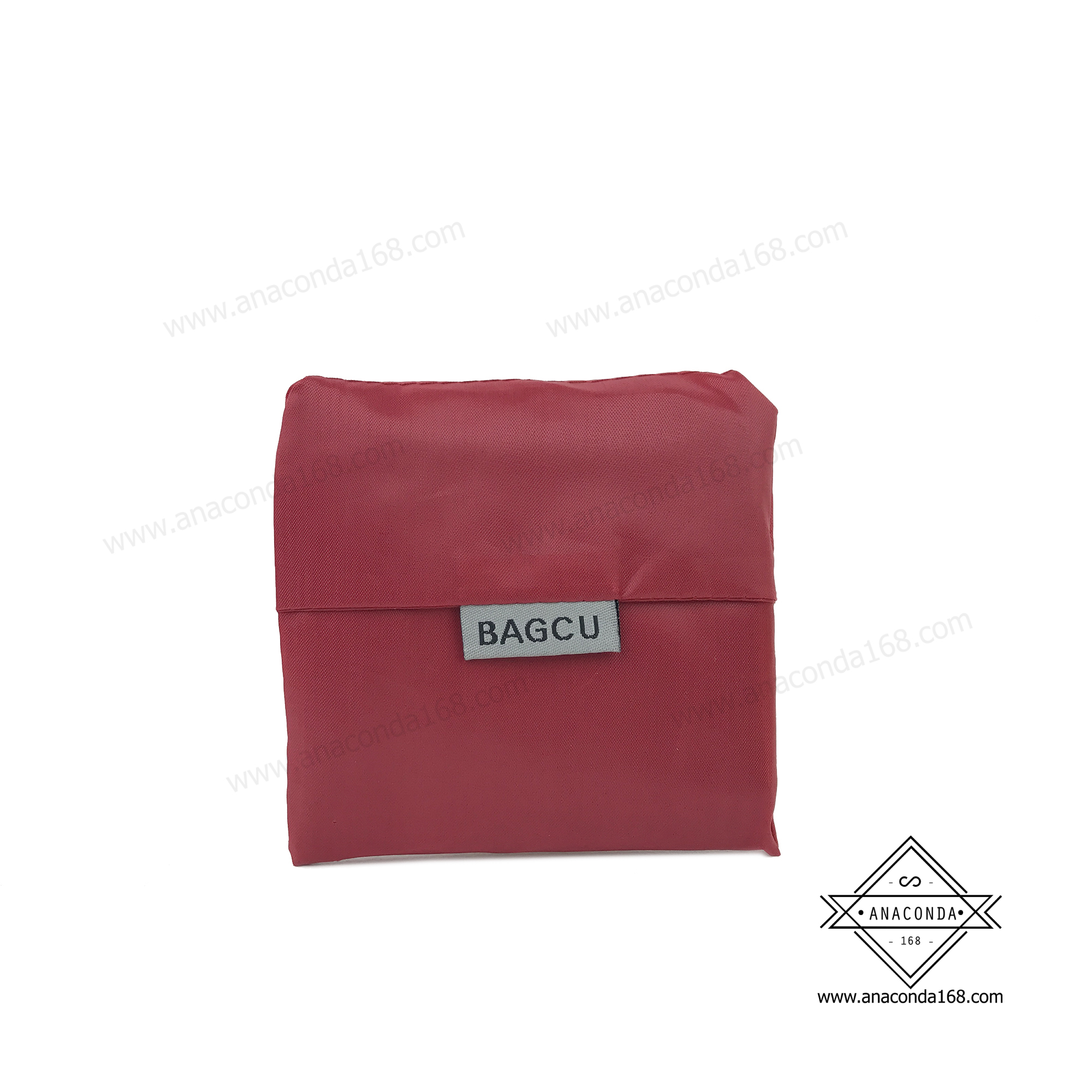 กระเป๋าช็อปปิ้งพับเก็บได้ BAGCU สีพื้น (Shopping Bag)