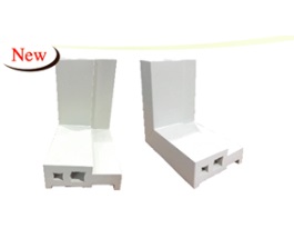 วงกบ uPVC "Green Plus" หนา 2"x 5" ฐาน 12ซม.