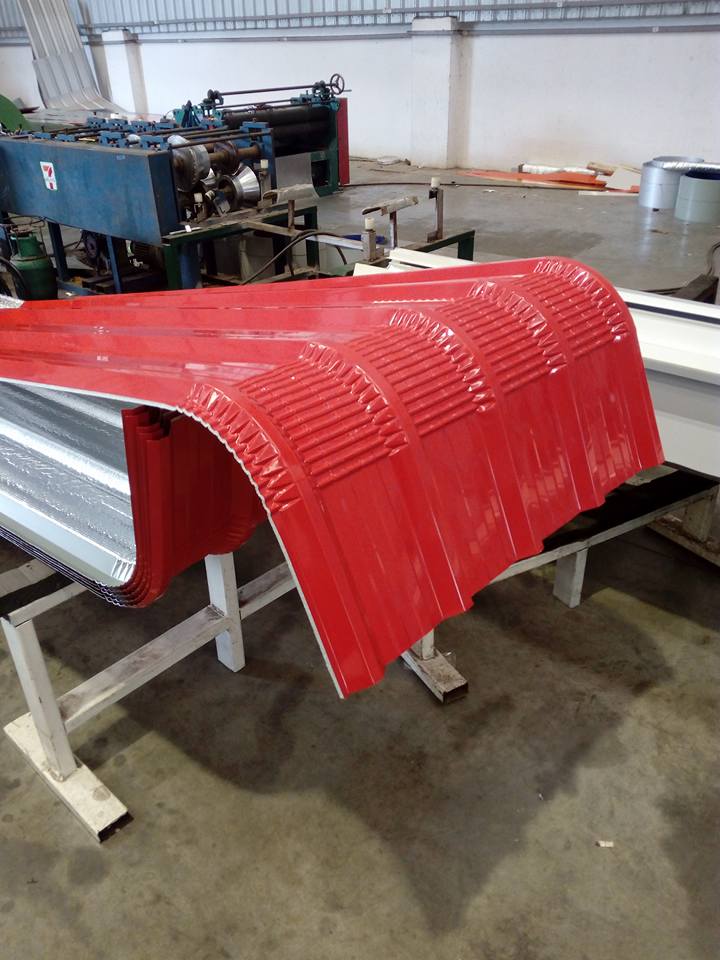 ค่าย้ำโค้งกันสาด/(คิดเต็มแผ่น)เมตรละ