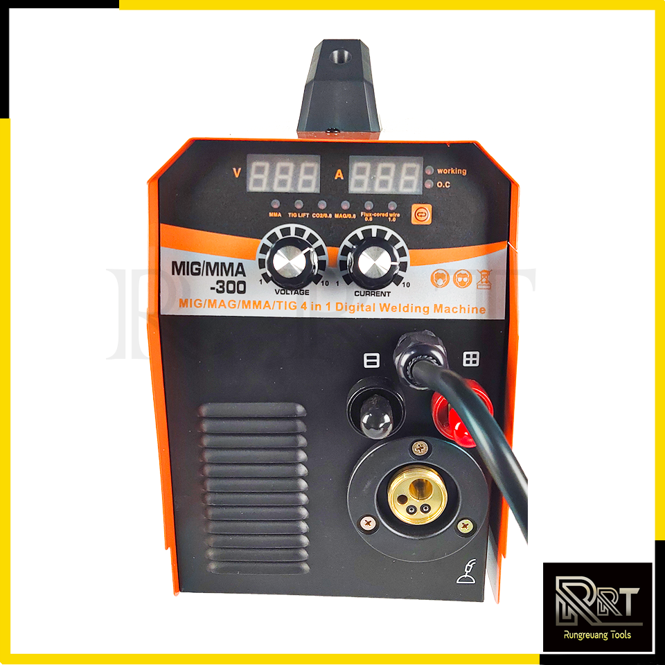 MAXNUM ตู้เชื่อม MIG หรือ CO2 รุ่น MIG-300 (ไม่ต้องใช้แก๊ส)