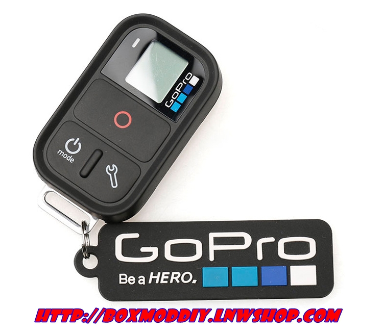 พวงกุญแจโกโปร พร้อมคลิ๊บล็อก คล้องห่วง GOPRO key chain วัสดุแผ่นยางนุ่ม เกรดพรีเมี่ยม