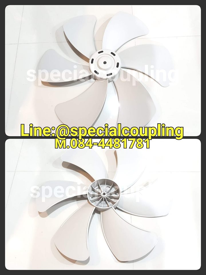 จำหน่ายใบพัดลมอุตสาหกรรมHATARI สีเทาขนาด18" 5แฉกใบ (รุ่นIT18M2,IW18M1,IS18M1) พร้อมส่งคะ