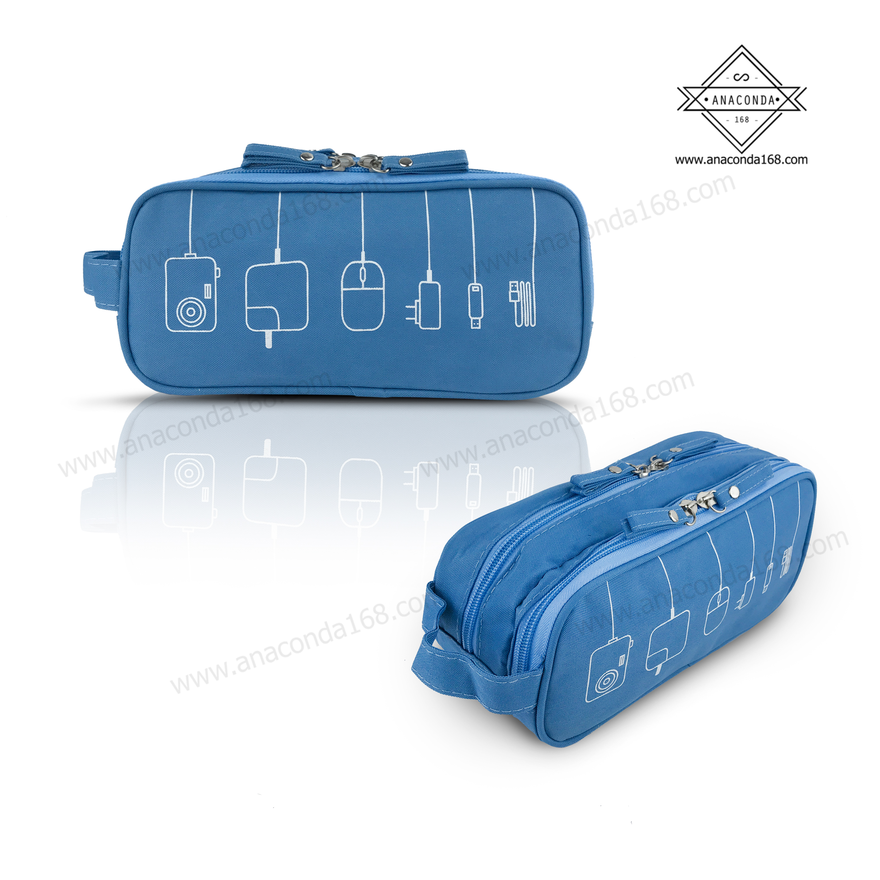 กระเป๋าใส่อุปกรณ์ไอที (IT Bag)2ซิป