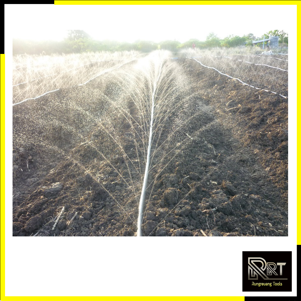 YAMAJIMA เทปน้ำพุ่ง 6 หุน (3/4) x 2รู x ยาว 200 เมตร