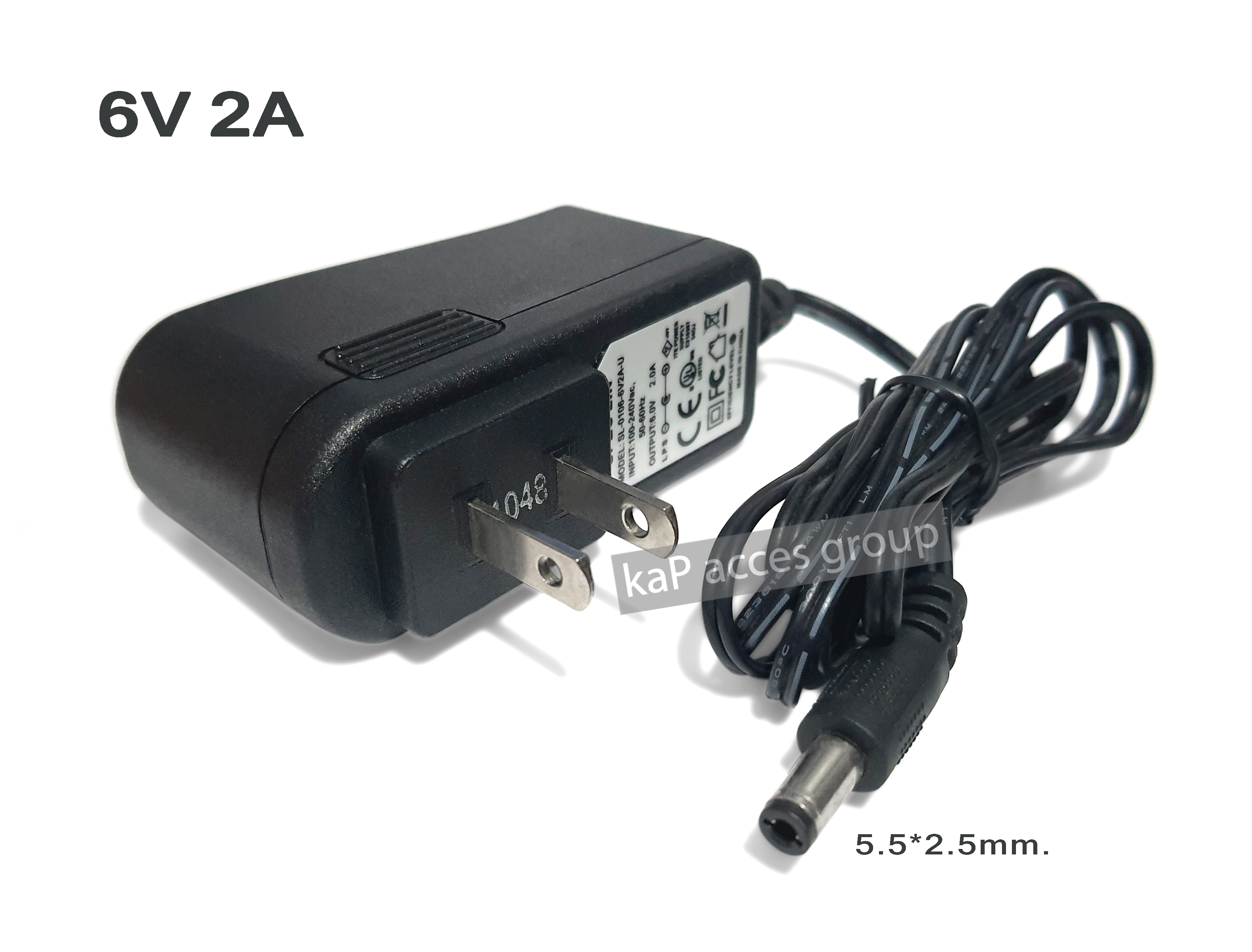 Switching Adapter 6V 2A (5.5*2.5mm.)