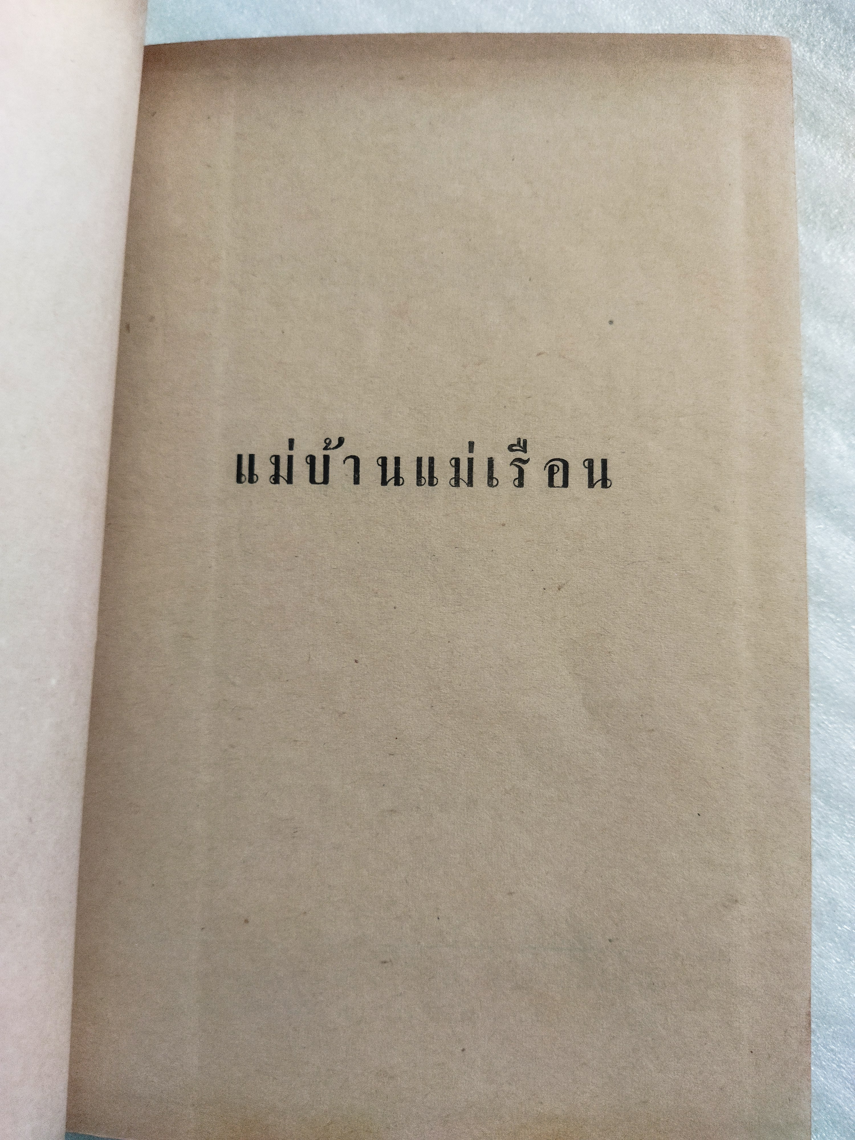 แม่บ้านแม่เรือน / ผกายมาศ *ตำหนิ