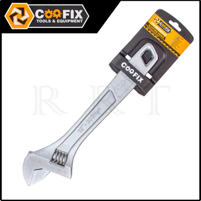 COOFIX ประแจเลื่อน 12 นิ้ว รุ่น CFH-B01002-12 ปากกว้าง ผลิตจากเหล็กกล้า