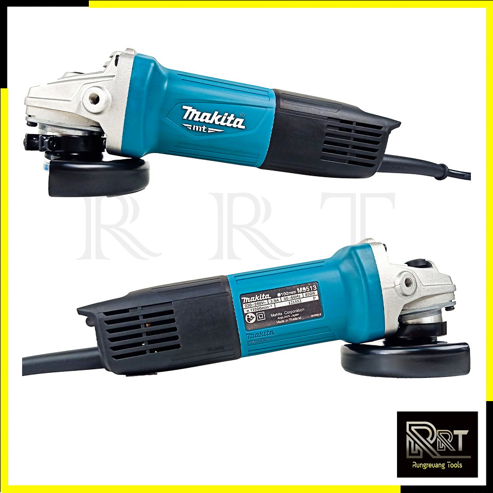 MAKITA เครื่องเจียร 4 นิ้ว 850W รุ่น M9513B (สวิตช์ท้าย)