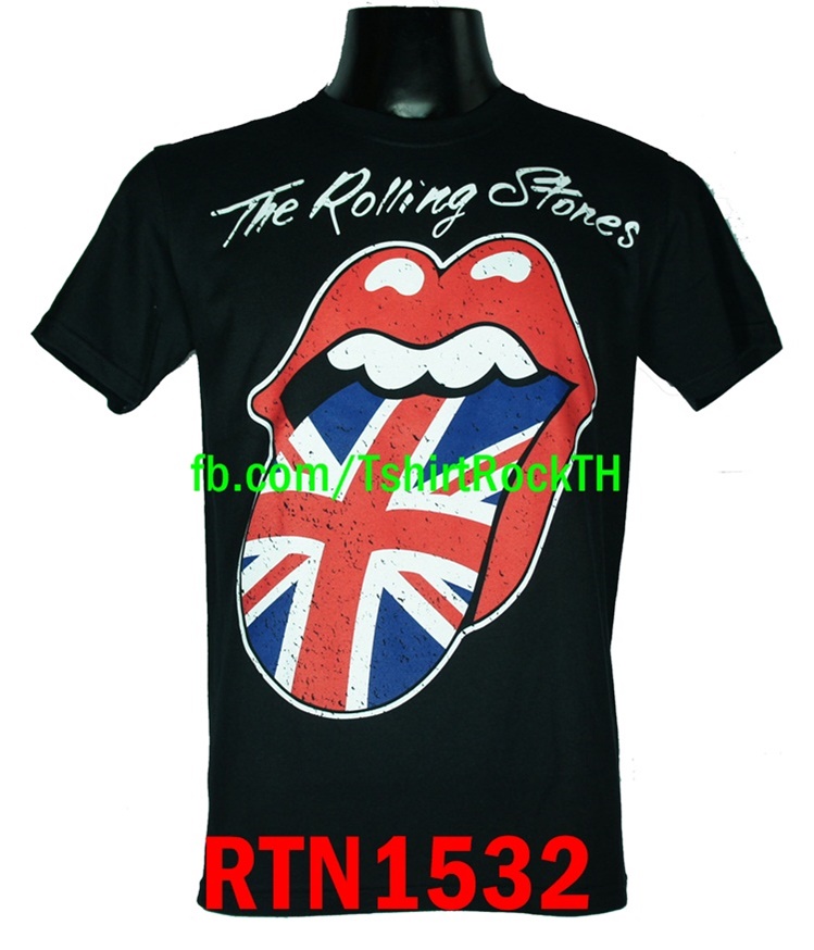 เสื้อยืดวง THE ROLLING STONES เสื้อร็อค เสื้อวง เมทัล เดอะโรลลิงสโตนส์ RTN1532