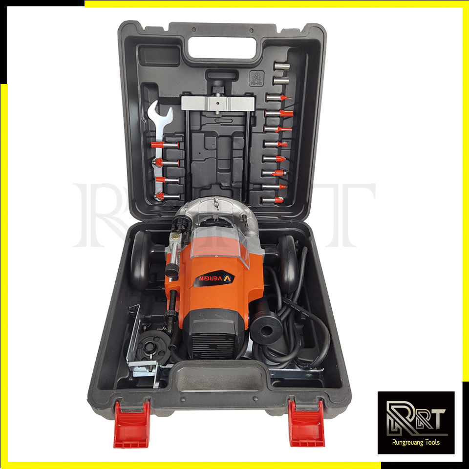 VERGIN เร้าเตอร์ เครื่องเซาะร่องไม้ รุ่น VG-362 พร้อมกล่องเก็บ