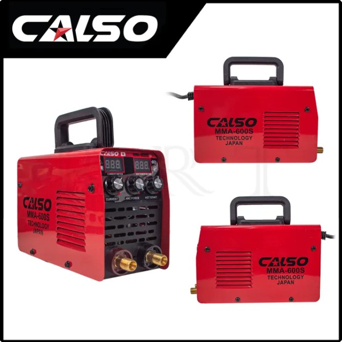 CALSO ตู้เชื่อมอินเวอร์เตอร์ รุ่น MMA-600S ตู้เชื่อมมินิ กระทัดรัด อุปกรณ์ครบ พร้อมใช้งาน