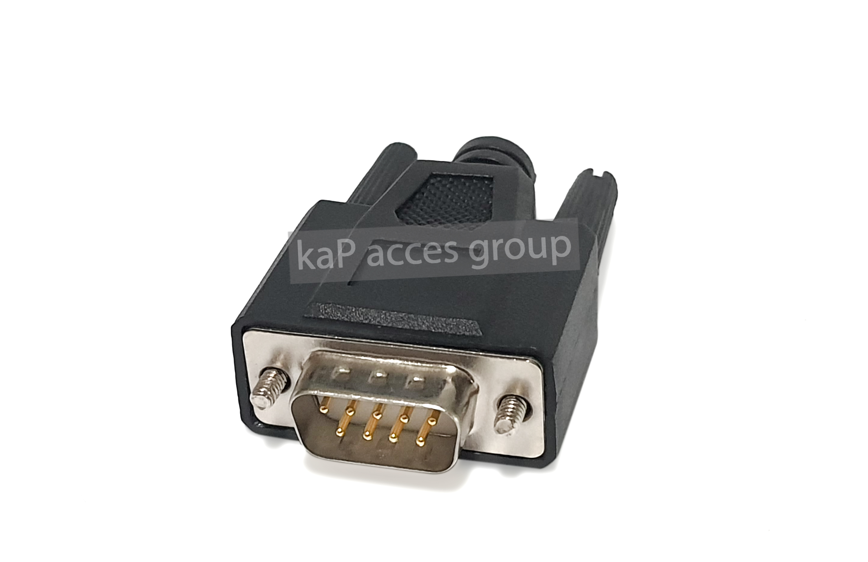 ชุด หัว DB9 RS232 485 422 Serial 9pin 2Row ตัวผู้ บัดกรี บู๊ทยางดำ อย่างดี หัวพินหนาสีทอง ทำสาย ซ่อมสาย สัญญาณ มัลติคอร์