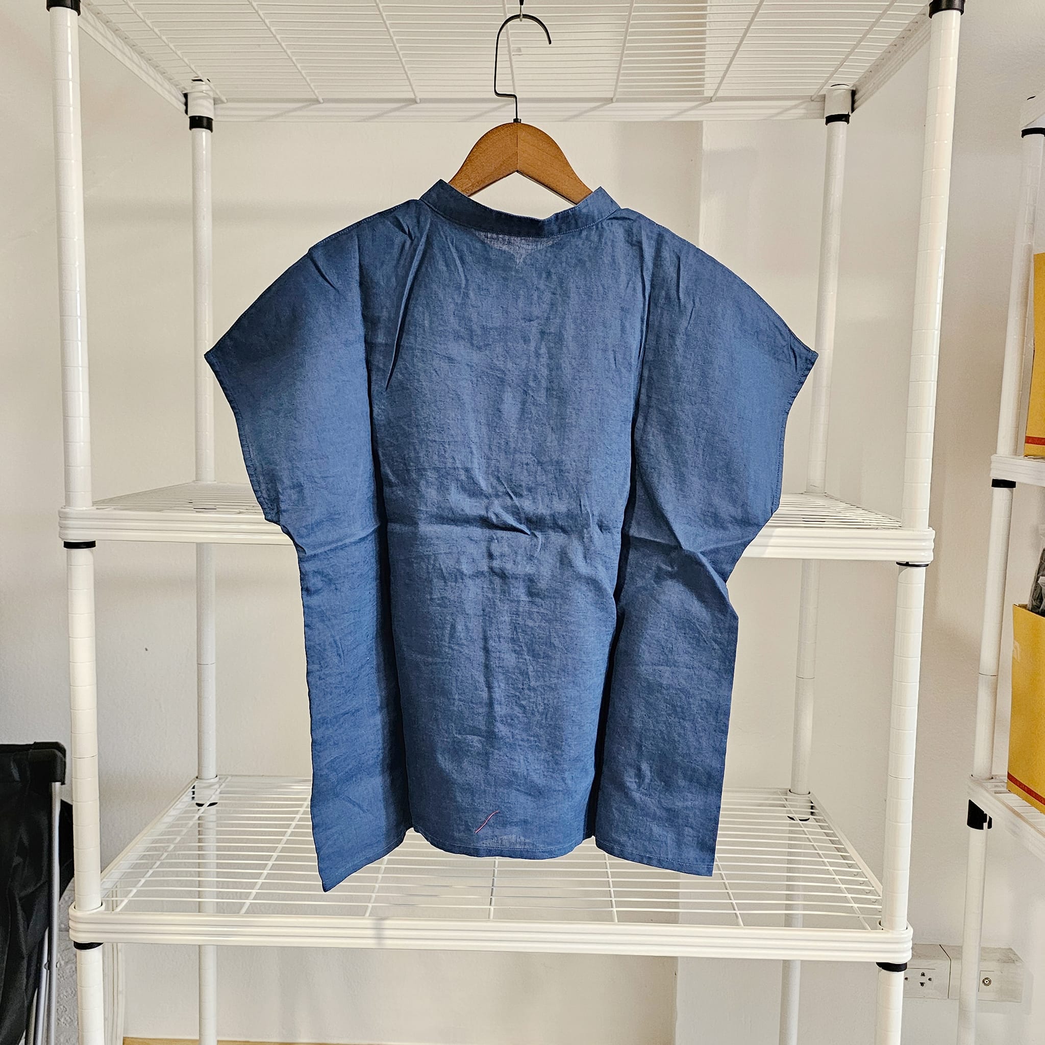 เสื้อลินินแท้คอจีน